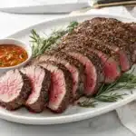 How to save leftover tri tip by slicing and serving for future meals